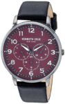 Kenneth Cole New York Men’s KC50801005 Analog Display Quartz Black Watch