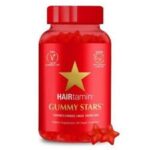 HAIRtamin • GUMMY STARS Vitamins • 60 Vegan Gummies Hair Supplement • EXP: 03/24