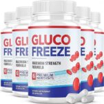 (5 Pack) Glucofreeze Blood Sugar Support Supplement Glucofreeze 300 Capsules