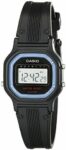 Casio LA11WB-1 Women’s Black Resin Band Daily Alarm Chronograph Digital Watch