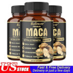Maca Capsules – Men’s Health, Muscle Health, Male Testosterone Booster
