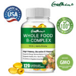 Whole Food B Complex 700mg – with Probiotic – Digestive Support,Enhance Immunity