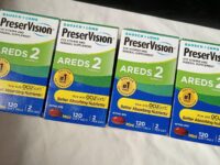 🌈Lot of 4 ~ Bausch & Lomb PreserVision Areds 2 •  120 Mini Capsules = 480 Total