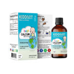 Kiddivit Baby Calcium Liquid Drops With Vitamin D3 & K2 – Sugar Free