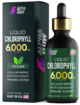 Chlorophyll Liquid Drops 6000 MG – Antioxidant for Immune Boost & Fast Detox