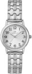 Timex Viewpoint CC3D82900, Women’s Silvertone Expansion Band Watch, Silver Dial