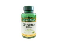 Nature’s Bounty Cinnamon 1000mg 100 Capsules Herbal Supplement