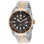 Invicta Men’s 30626 Pro Diver Quartz 3 Hand Black Dial Watch