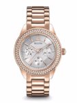 Bulova Women’s Quartz Swarovski Crystal Accents Day/Date Watch 38MM 97N101