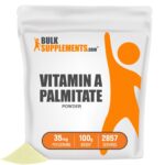 BulkSupplements Vitamin A Palmitate Powder 100g – 35mg Per Serving