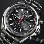 Citizen Radio Controlled Sapphire Crystal Black Dial AT8200-87E Eco-Drive Watch