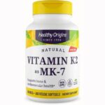 Healthy Origins Natural Vitamin K2 as Mk-7 100 mcg 180 Veg Sgels