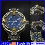 Mysterious Forbidden Bullet Skull Wrist Watch With Gift Box -Birthday Xmas Gifts