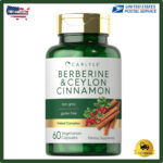 Berberine with Ceylon Cinnamon 2000mg 60 Caps Heart Health & Immune