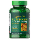 Pumpkin Seed Oil 1000mg 100 Softgels Prostate Health Cold Pressed