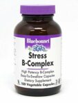 Bluebonnet Stress B-Complex Vegetable Capsules, 100 Count