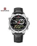 Watch Sports, Men’s Military Quartz Leather Waterproof Wrist Watch