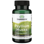 Swanson Made with Certified Organic Psyllium Husk 625 mg 60 Veggie Capsules