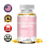 Myo-Inositol & D-Chiro Inositol Supplement 120 Capsules Hormonal Balance Support