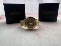 Versace Womens  Gold color 38mm Bracelet Fashion Watch