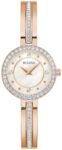 Bulova Women’s Quartz Rose Gold Crystal Accents Watch 26MM 98L298