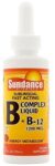 Sundance Sublingual Vitamin B Supplement Complex Liquid + B12 1200mcg 2oz 3 Pack