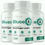 (3 Pack)  Gluco6 Blood Sugar Supplement, Gluco 6 Capsules