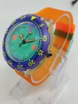 VINTAGE 1990 Swatch Scuba 200 SDK102 “Medusa” 38mm Swiss Made Watch NOS