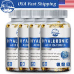 Nature’s Live Hyaluronic Acid Supplement 850mg For Joint and Skin Health 60Pills