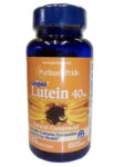 Puritan’s Pride Lutein 40 mg with Zeaxanthin 120 Softgels Supports Eye Health