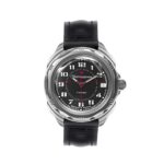 Vostok Komandirskie 216186 Black Mechanical Military Watch – USA SELLER