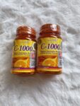 1xAcorbic  Vitamin C- 1000mg Strengthen Immune Health Mineral Vegetarian 🇺🇸