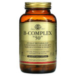 B-Complex “50”, 250 Vegetable Capsules