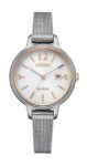 Citizen Eco-Drive Women’s Silver Mesh Stainless Steel Date Watch 31MM EW2441-77A