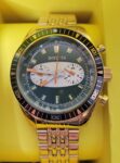 Invicta Monaco Speedway Quartz Men’s Watch Green Dial Gold 40528 43mm