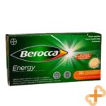 BEROCCA ENERGY 30 Effervescent Tablets Immune Nervous System Orange Flavour