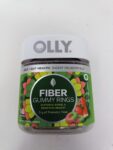 Olly FIBER GUMMY RINGS gut health 50 BERRY MELON gummies Digestive 04/2024