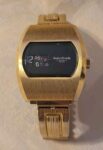 ANDRE RIVALLE 17 JEWEL SWISS DIGITAL JUMP HOUR WATCH VINTAGE 1970’S RUNS