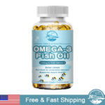 OMEGA 3 sofgels 3600mg 120 Softgels FISH OIL Epa Dha Essential Fatty Acids LN