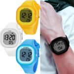 Men Womens Sports Watch Large Face Digital Waterproof  Silicone Wristwatch Gifts