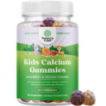 Delicious Kids Calcium Gummies – Toddler Vitamin D and Calcium Gummies for Child