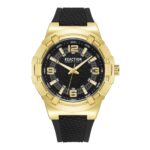 Kenneth Cole Reaction Men’s Analog  Watch With Silicone Strap KRWGM2187402