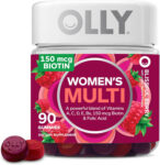 OLLY Women’S Multivitamin Gummy, Overall Health and Immune Support, Vitamins A,