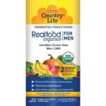 Country Life Realfood Organics – Men’s Multivitamin -120 Tablets