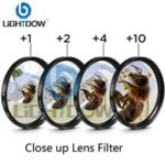 Lightdow Macro Close Up Lens Filter +1+2+4+10 Filter Kit 49mm 52mm 55mm 58mm 62mm 67mm 72mm 77mm for Canon Nikon Sony Cameras