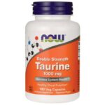 NOW Foods Double Strength Taurine 1,000 mg 100 Veg Caps