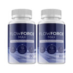 2-Pack Flow Force Max – Vegan, Male Vitality Supplement Pills – 120 Capsules