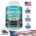 Quercetin & Zinc – Natural Respiratory Health Support