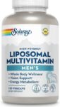 Solaray Liposomal Multivitamin for Men, Enhanced 120 Count (Pack of 1)