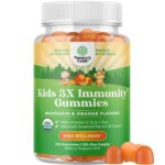 Organic Kids Immune Support Gummies – Vegan Organic Vitamins for Kids Immunity